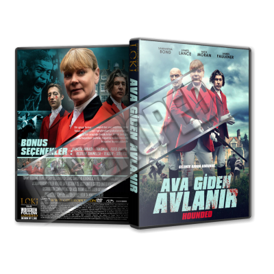 Ava Giden Avlanır - Hounded - 2022 Türkçe Dvd Cover Tasarımı